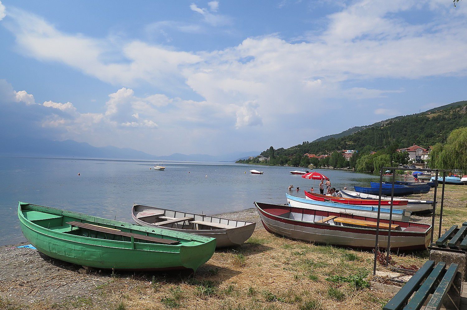 

<p>Boats on Lake Ohrid © 2016 Karen Rubin/goingplacesfarandnear.com</p>
<p>” /></p>
<div><span style=