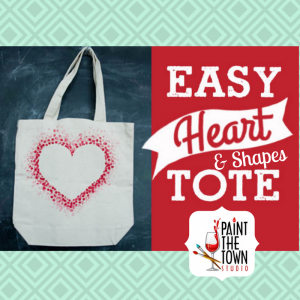 Paint the Town tote bags