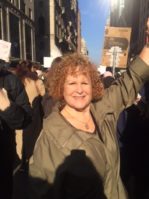 Marilyn Hoffman, as seen here at last year's Women's March in New York City, remained active well into her retirement. (Photo courtesy of Barbara Masry)