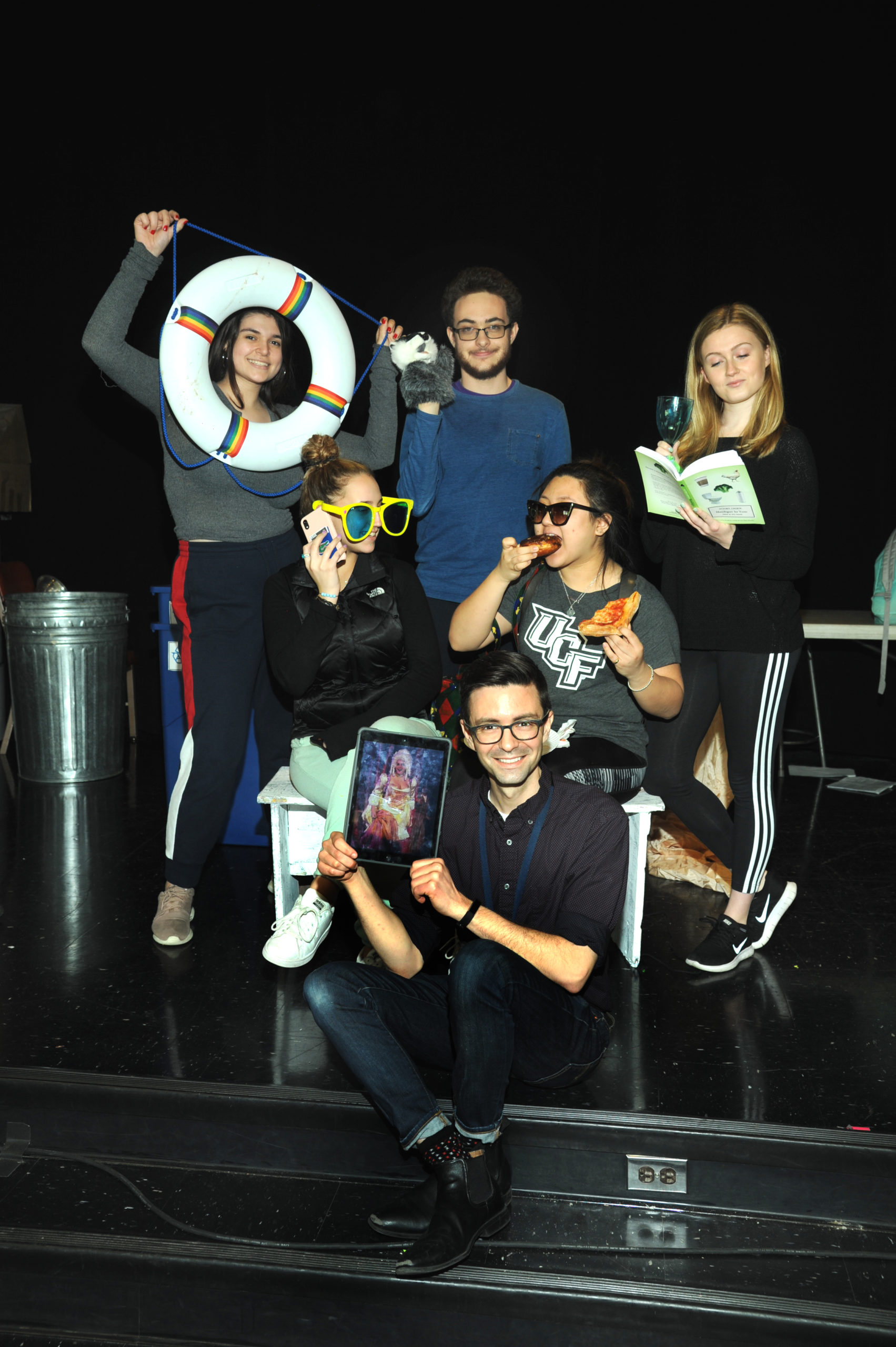 The South High Improv Troupe will perform on May 17. (Photo by Bill Cancellare)