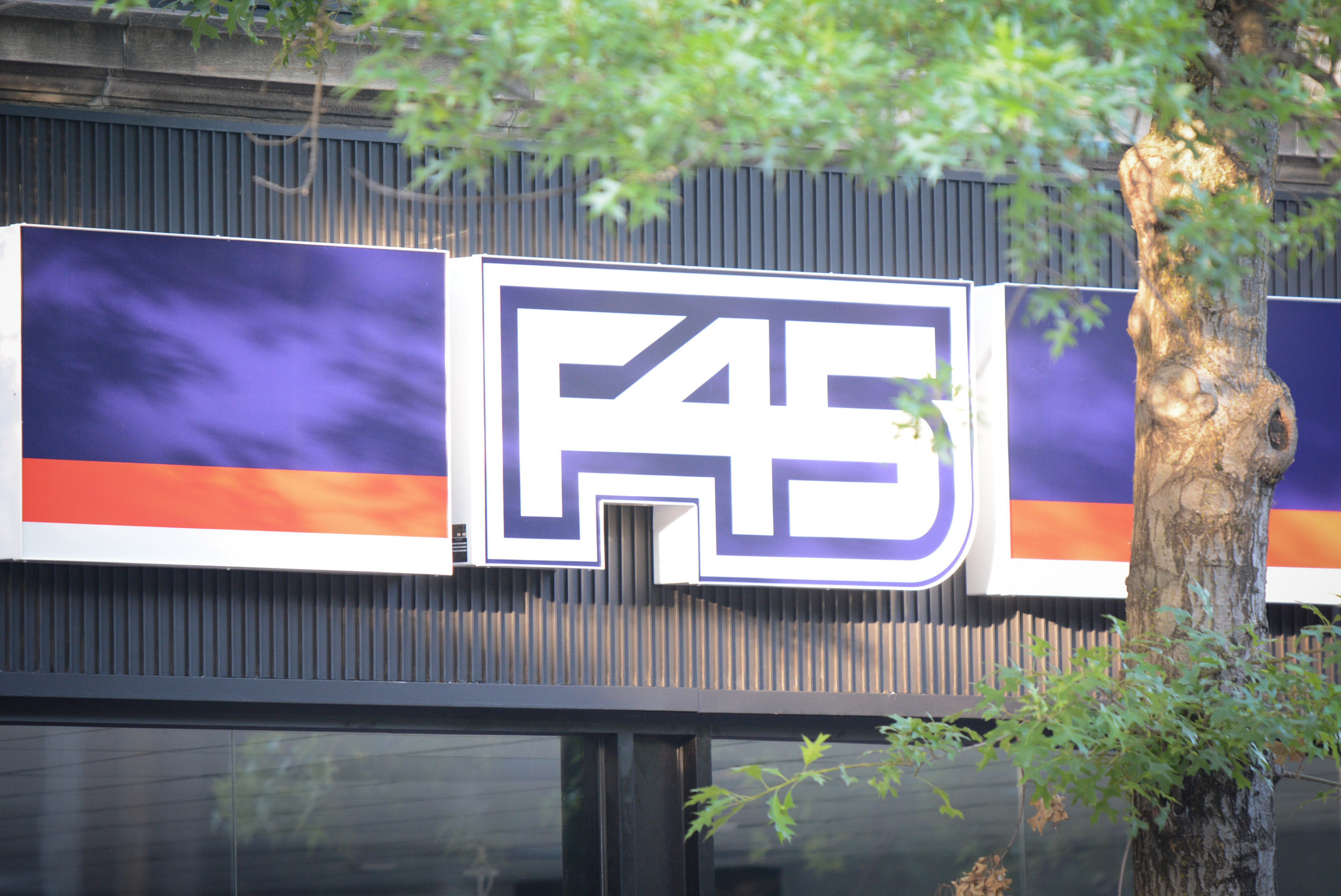 F45 – or "Function 45" – Fitness is almost ready to open its Great Neck Plaza location. (Photo by Janelle Clausen)