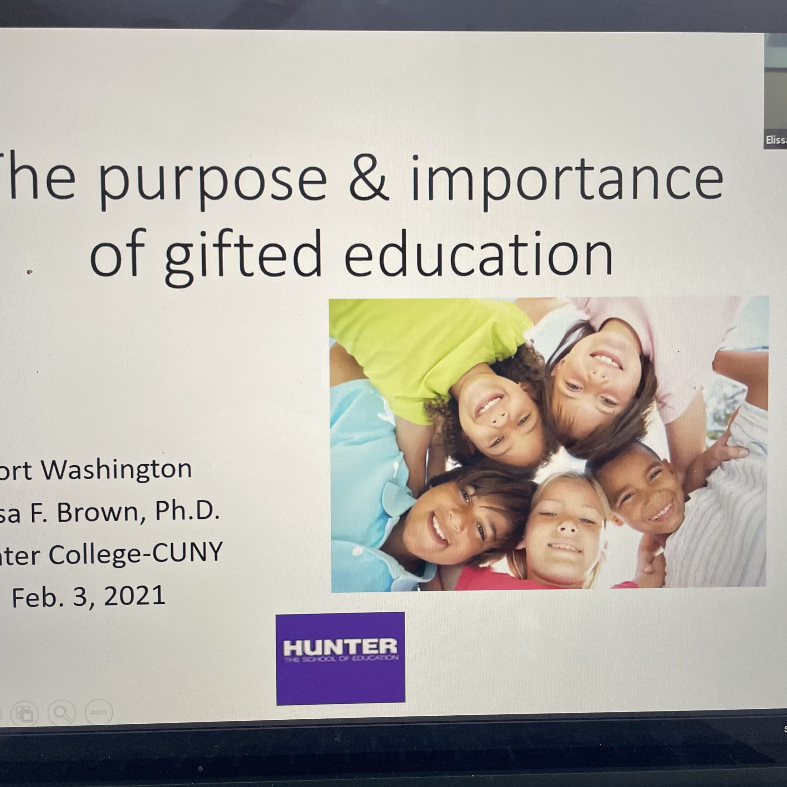 AGATE Hosts Dr. Elissa Brown for a discussion of 'The Purpose and ...