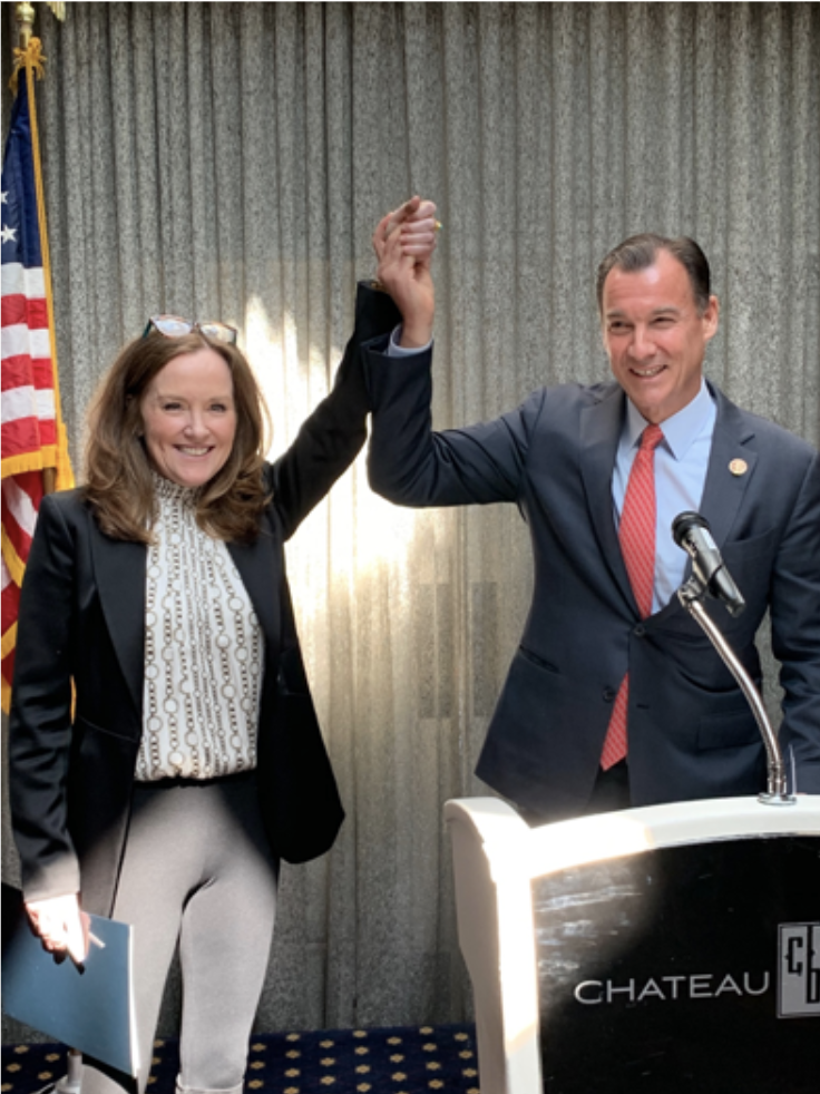 U.S. Reps. Tom Suozzi (D-Glen Cove) and Kathleen Rice (D-Garden City) encouraged New York parents to file their 2020 taxes on time to become eligible for thousands of dollars in federal funding on Friday. (Photo from The Island Now archives)