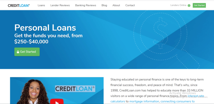 CreditLoan.com- Short term loan for bad credit