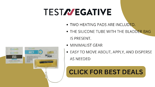 Test Negative Incognito Belt Pre-mixed Synthetic Urine on a Belt