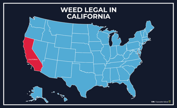 weed legal in california