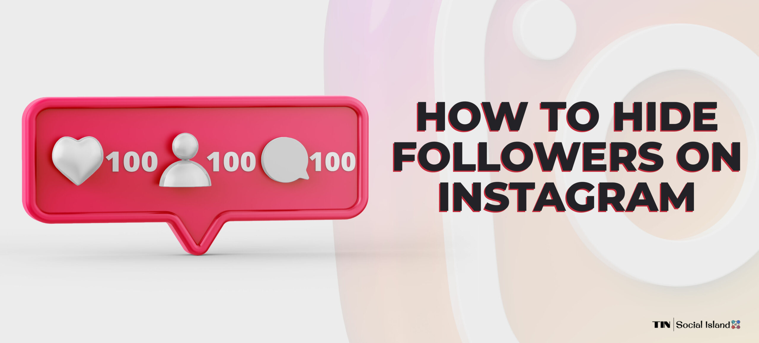 How to hide followers on instagram