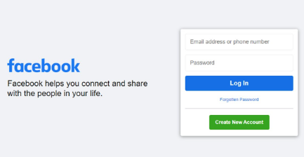 Log in to Your Facebook Account