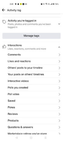 Choose "Likes and Reactions